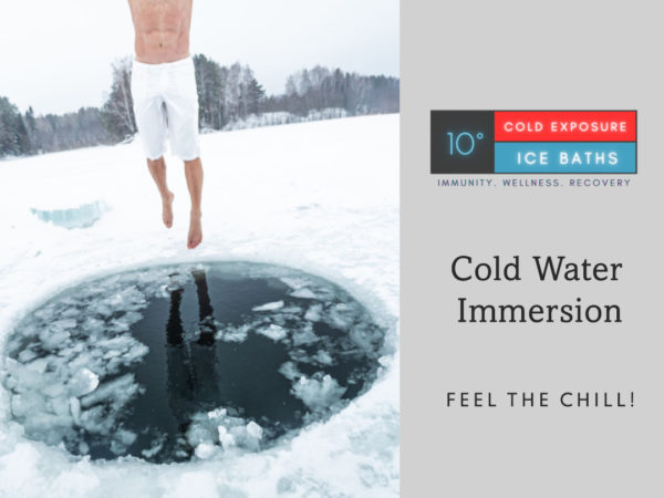 reduce swelling active recovery, mental health with ice bath or cold plunge